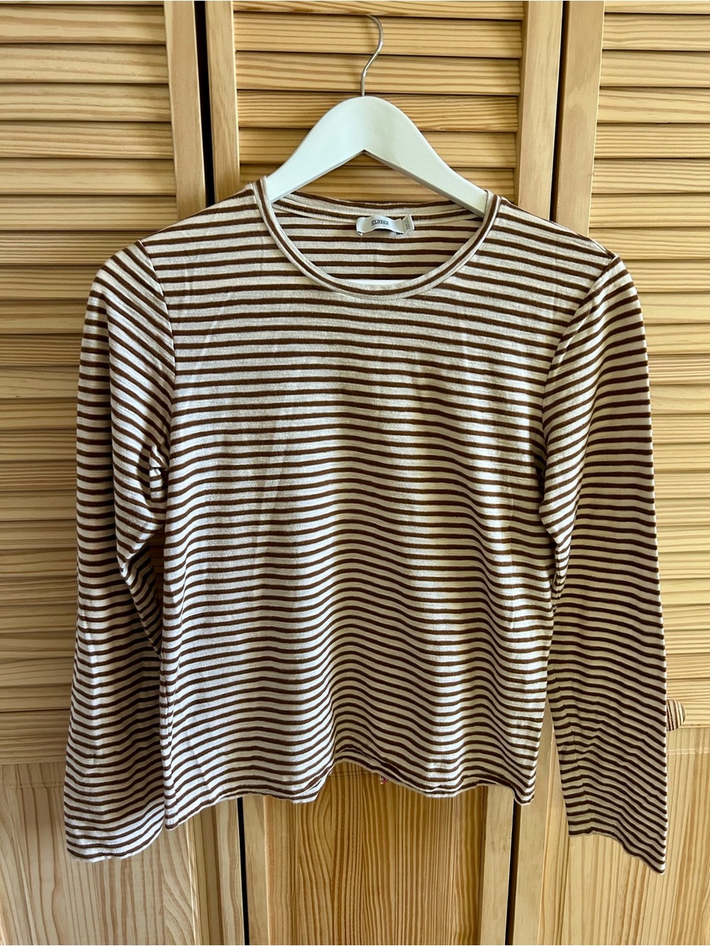 CLOSED striped cotton long-sleeve